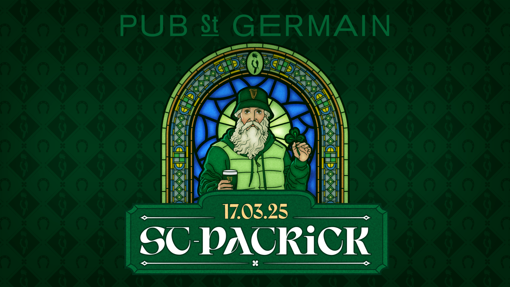 St Patrick 2025, Saint Patrick, Pub Odéon, Pub Irlandais Paris,  St Patrick Paris